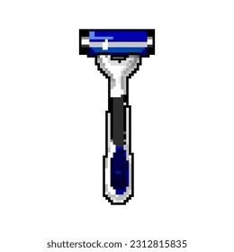 tool shaver game pixel art retro vector. bit tool shaver. old vintage illustration