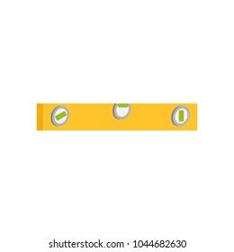 Tool - spirit level on a white background. Vector illustration in a flat style