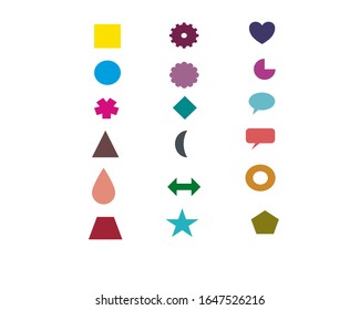 Tool and symbols used to work computer programs.