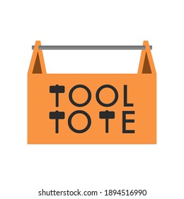 Tool tote in orange for tool-related design attributes