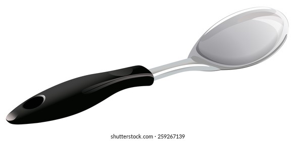 Tool used for scooping on a white background