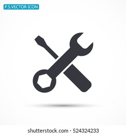 tool vector icon 10 EPS