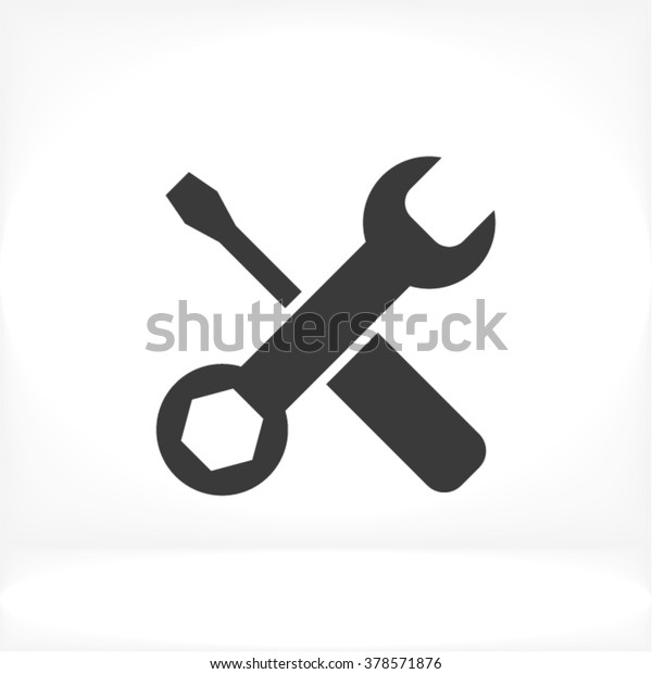 Tool Vector Icon Stock Vector (Royalty Free) 378571876