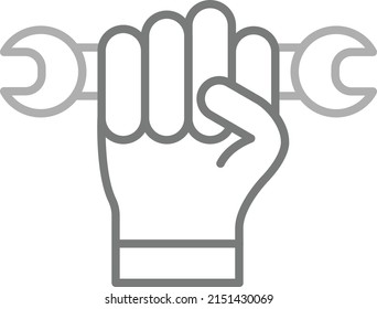 Tool vector icon. Can be used for printing, mobile and web applications.