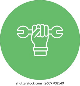 Tool vector icon. Can be used for printing, mobile and web applications.