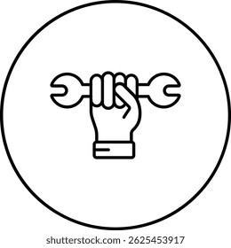 Tool vector icon. Can be used for printing, mobile and web applications.