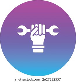 Tool vector icon. Can be used for printing, mobile and web applications.