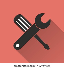 Tool     vector icon. Illustration isolated for graphic and web design.