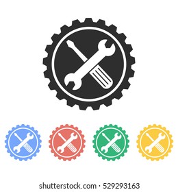 Tool vector icon. Illustration isolated on white background for graphic and web design.