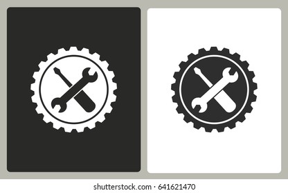 Tool vector icon. Illustration isolated for graphic and web design.