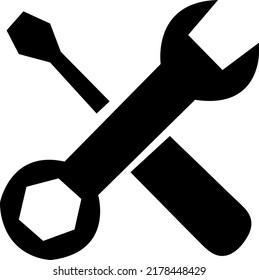 tool vector icon illustration on white background..eps

