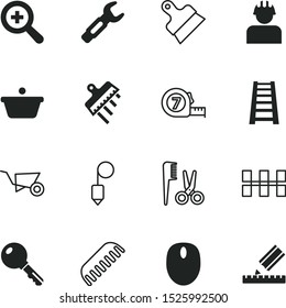 tool vector icon set such as: pots, square, computer, inches, down, bob, out, scraper, people, pc, mechanical, protection, element, man, metal, equipment of the builder, mouse, magnify, cooking