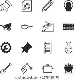 tool vector icon set such as: trowel, businessman, support, heap, tech, backyard, carry, bitcoin, person, wall, square, planting, plant, step, interior, meal, hot, isometric, big, scan, wheelbarrow