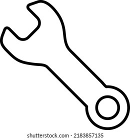 icono de ilustración de vector de herramientas en fondo blanco.