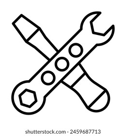 Tool Vector Line Icon Design