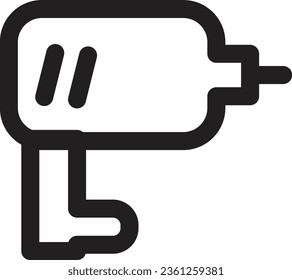 Icono de esquema de la herramienta de trabajo