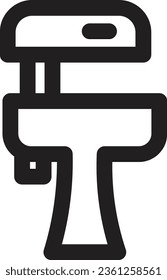 Tool Work Wrench Outline Icon