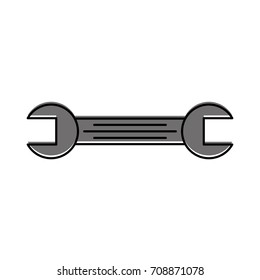 tool wrench repair mechanic equipment icon