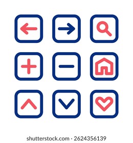 Toolbar Icon Element For Design