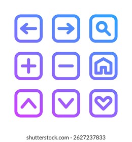 Toolbar Icon Element For Design