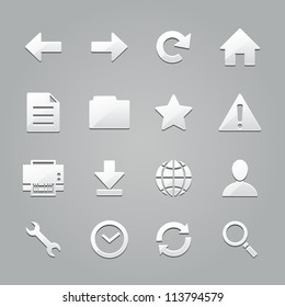 toolbar icons : emboss style