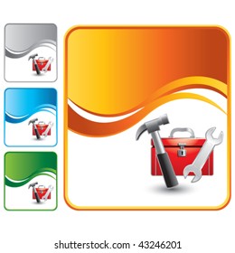 toolbox colored wave backdrops