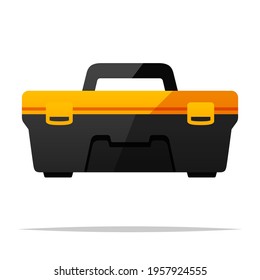 Toolbox container vector isolated illustration