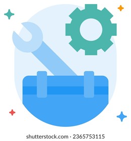 Toolbox Essential icon illustration, for uiux, infographic, etc