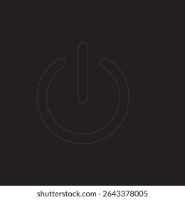 Caixa de ferramentas Caixa de engrenagens elétrica de alta tensão Interruptor Ícone Vetor Arte Ilustração, Preto e branco Contorno Design