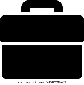 toolbox glyph icon illustration vector