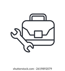 toolbox icon collection .design style with background