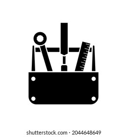 Toolbox icon design template illustration isolated