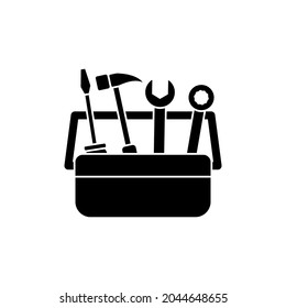 Toolbox icon design template illustration isolated