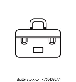 toolbox icon illustration isolated vector sign symbol