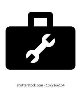 toolbox icon isolated sign symbol vector illustration - high quality black style vector icons

