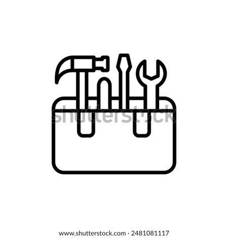 Toolbox Icon for Maintenance and Repair Services