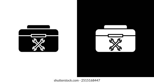 Toolbox icon Outline sign symbol set