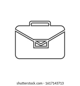 toolbox icon, portfolio icon, bag icon flat design