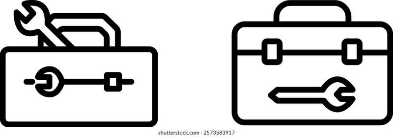 "Toolbox Icon - Representing Tools, DIY Projects, and Maintenance Tasks"