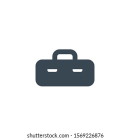 Toolbox icon. Stock Vector illustration isolated on white background.