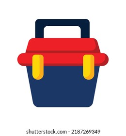Toolbox icon. Subtable to place on car parts, car service, etc. 