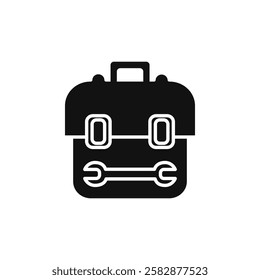 Toolbox icon Symbol mark in Outline style