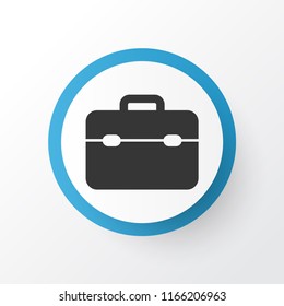 Toolbox icon symbol. Premium quality isolated toolkit element in trendy style.