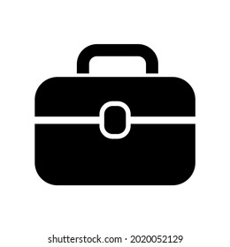 Toolbox icon, tool logo isolated on white background