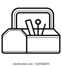 toolbox icon vector