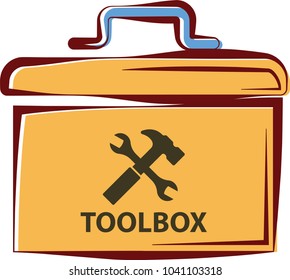 Toolbox Icon Vector Art Illustration