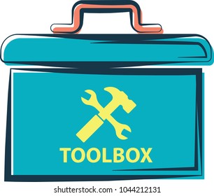 Toolbox Icon Vector Art Illustration