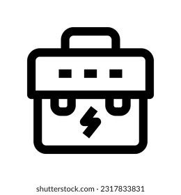 toolbox icon for your website, mobile, presentation, and logo design.