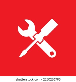 Toolbox icons, graphic resource templates, vector illustrations.