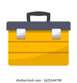 toolbox isolated flat color icon